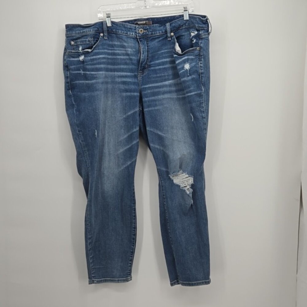 Torrid Distressed Skinny Jeans